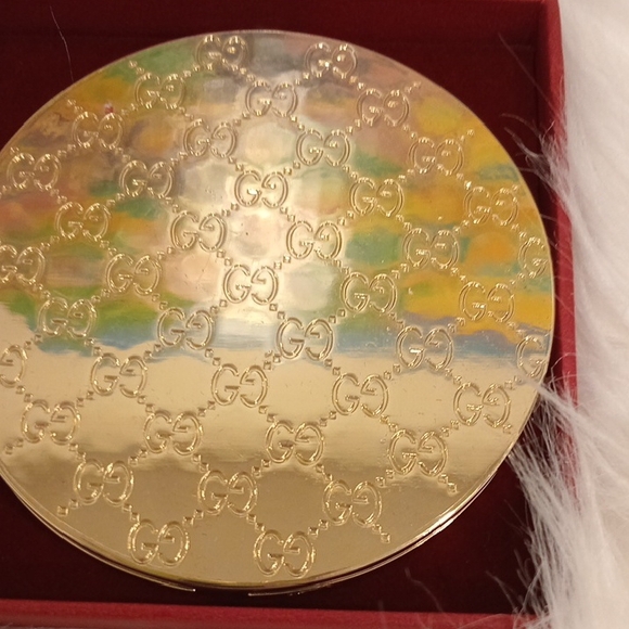 Gucci Gold Compact Mirror - Picture 3 of 10